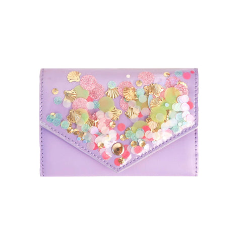 Shell It Out Confetti Wallet