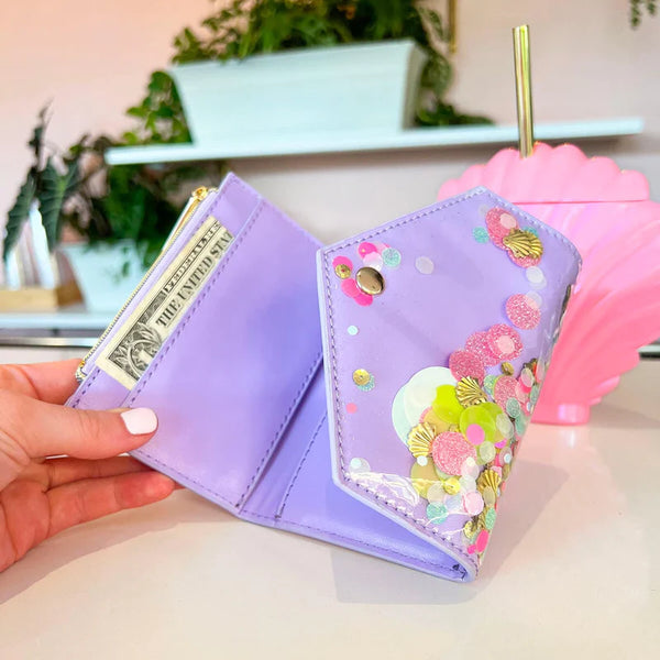 Shell It Out Confetti Wallet