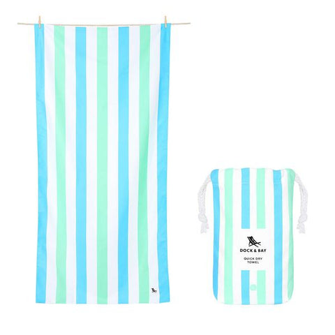 Large Striped Quick Dry Towels - Endless Days