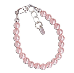 Jami - Sterling Silver Pink Pearl Bracelet