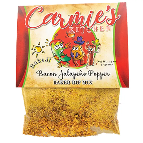 Carmie's Baked Bacon Jalapeno Popper Dip Mix