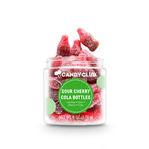 Sour Cherry Cola Bottles Candy