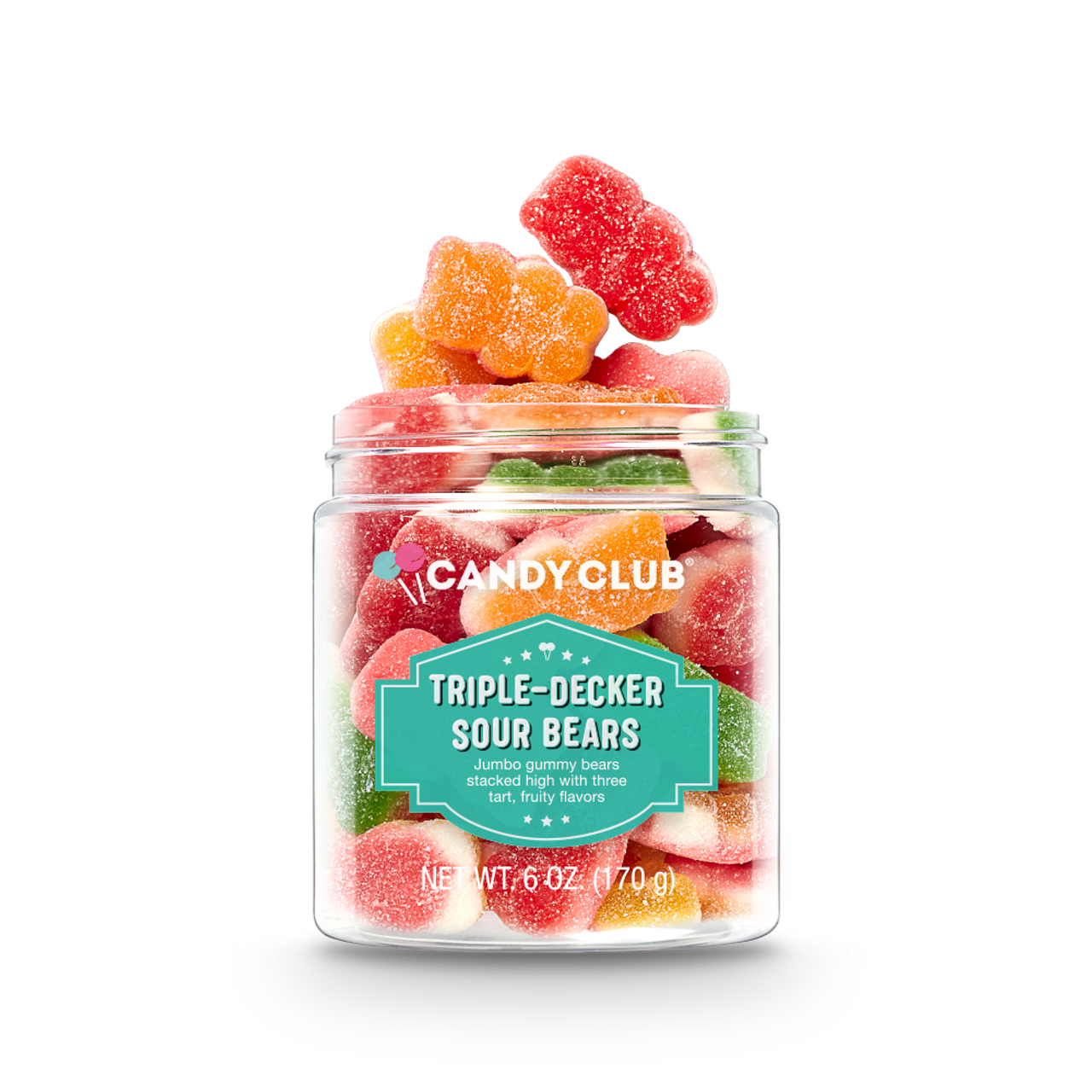 Triple-Decker Sour Bears Candy