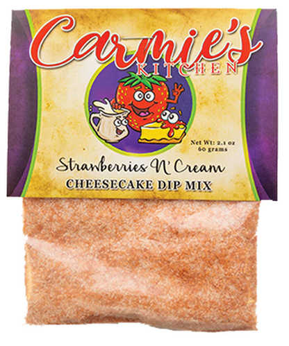 Strawberries N Cream Cheesecake Dip Mix