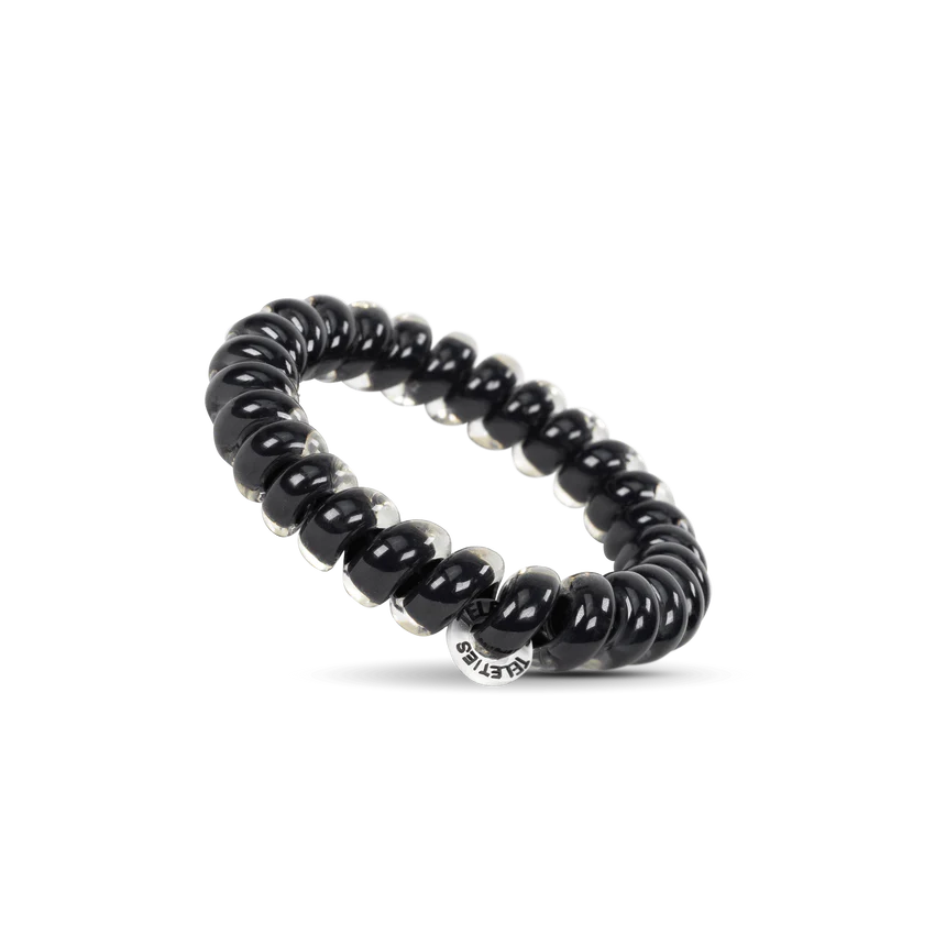 Large Jet Black TELETIE