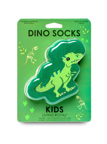 Kids Dino 3D Crew Socks