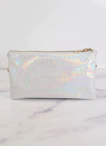 Mint Hologram Liz Crossbody