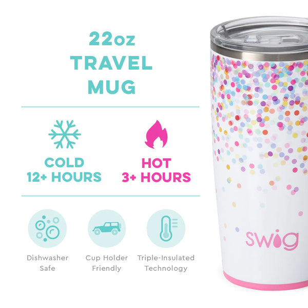 Swig Confetti 22 oz Travel Mug