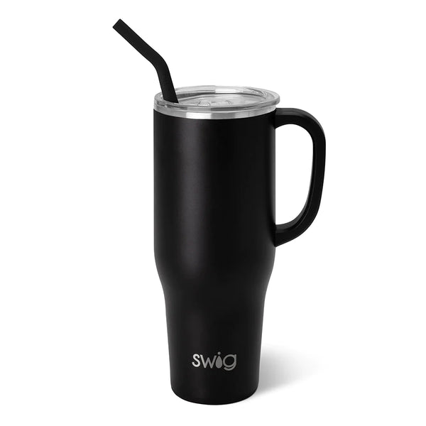 Swig Black 40 oz Mega Mug