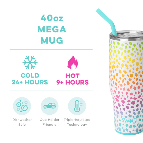 Swig Hot Pink 40 oz Mega Mug